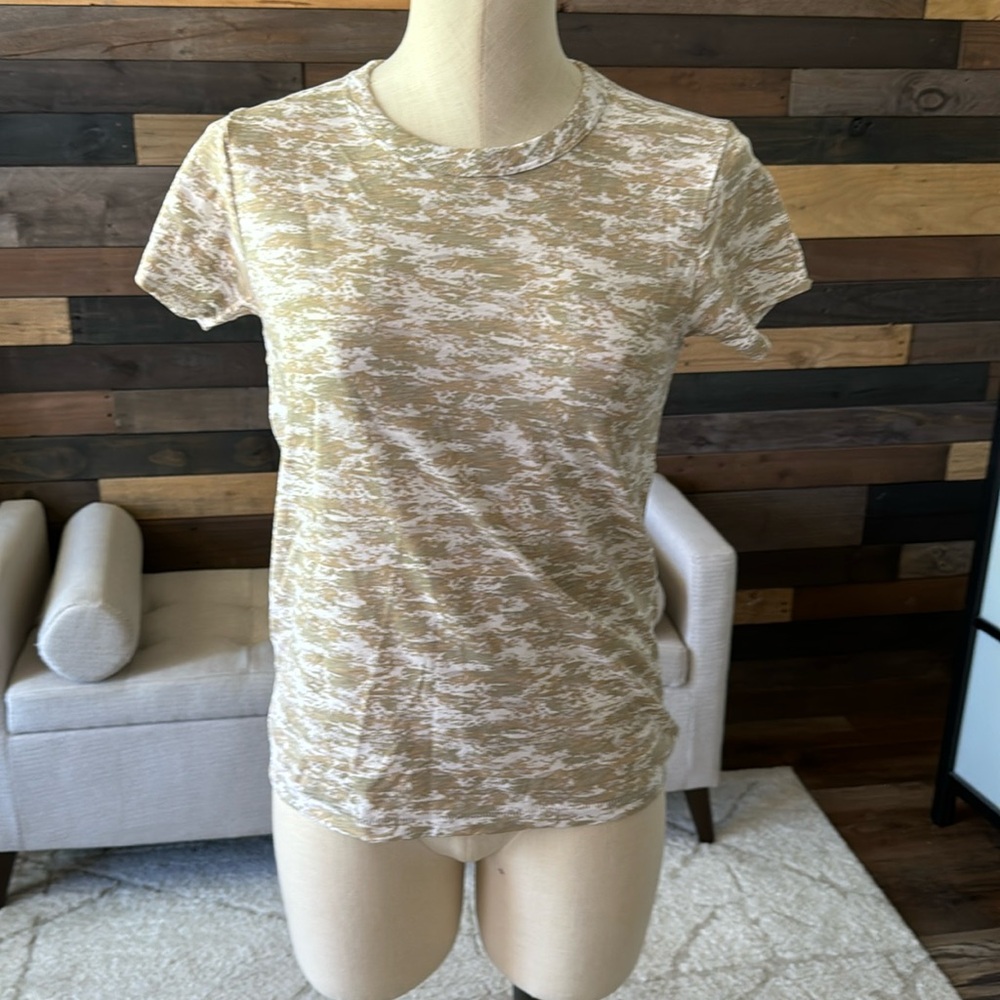 Sage Gold White Women’s Tee Rag & Bone S